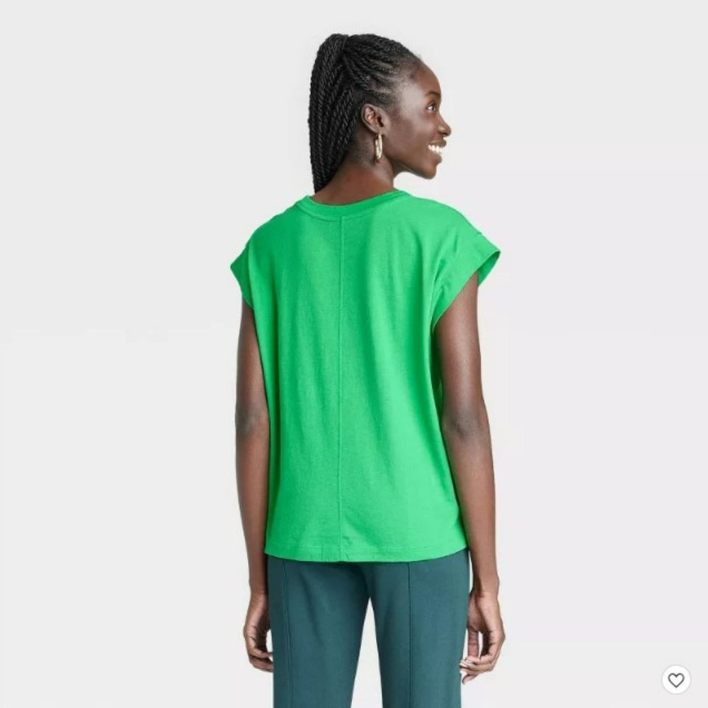 A New Day Extended Shoulder T-Shirt S - Picture 3 of 3